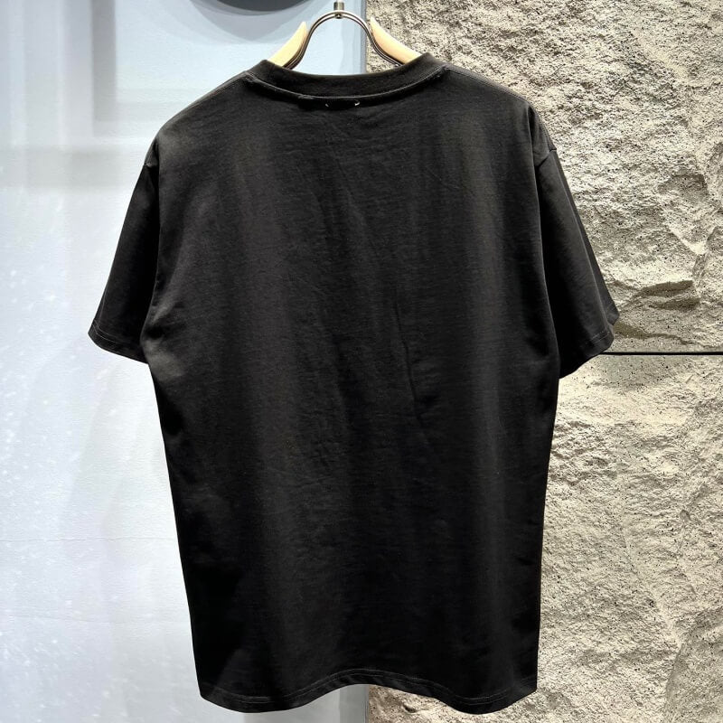 T-shirt classique brodé Cheval de guerre