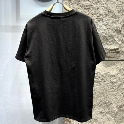 T-shirt classique brodé Cheval de guerre