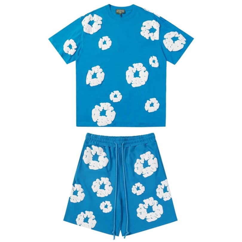 Ensemble short classique en coton