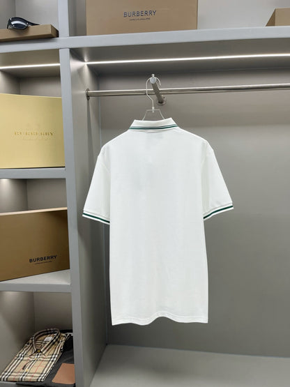 Nueva camisa polo con bolsillo bordado