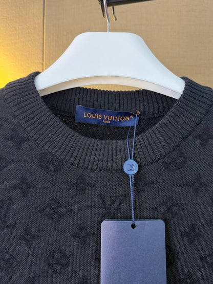 Camiseta flocada de desfile de moda