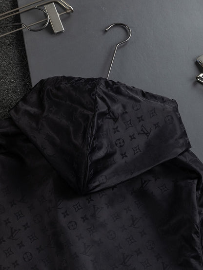 Full Print Jacquard Jacket