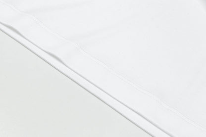 Camiseta con bordado de toalla de doble cara