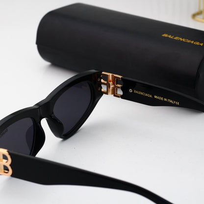 Gafas de sol cuadradas elegantes con diseño de ojo de gato
