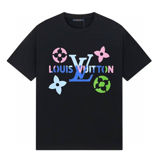 T-shirt imprimé à motifs colorés