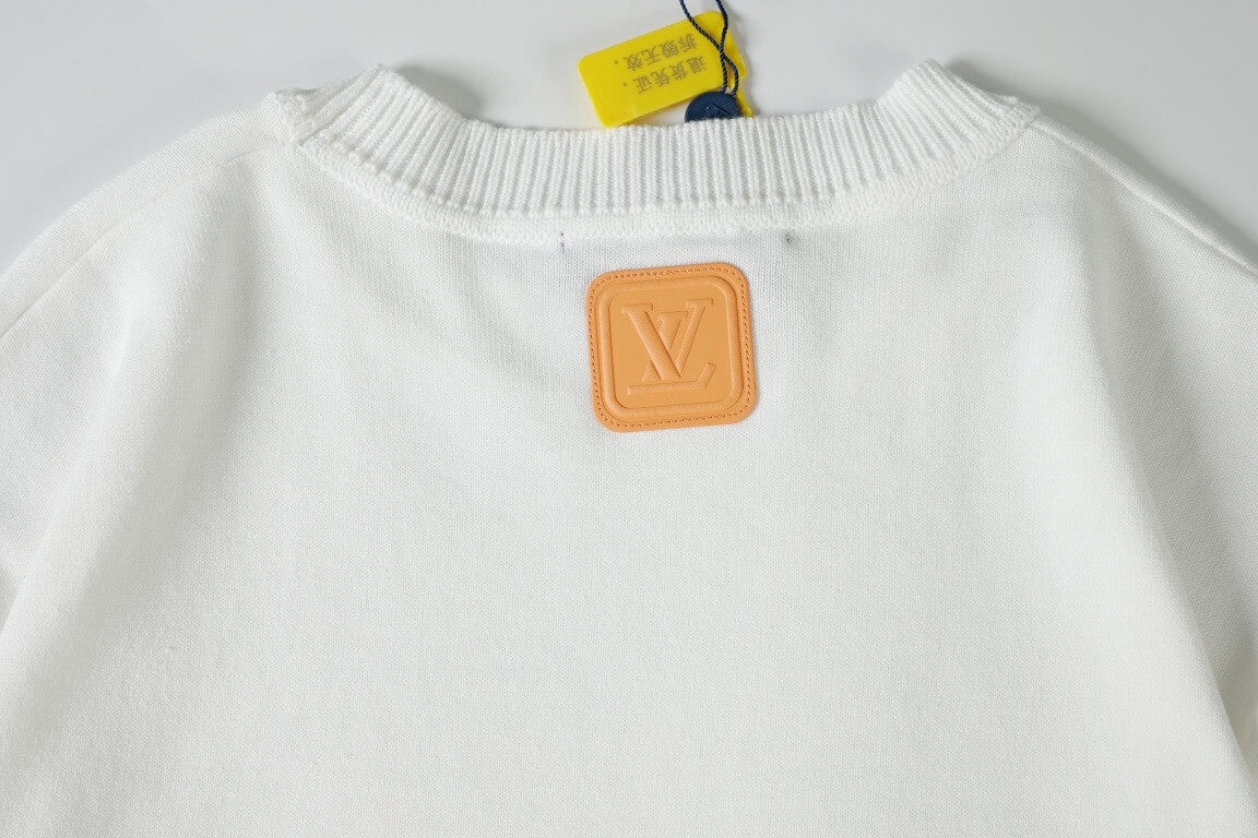 T-shirt à motif en relief