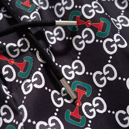 Shorts de playa con estampado completo