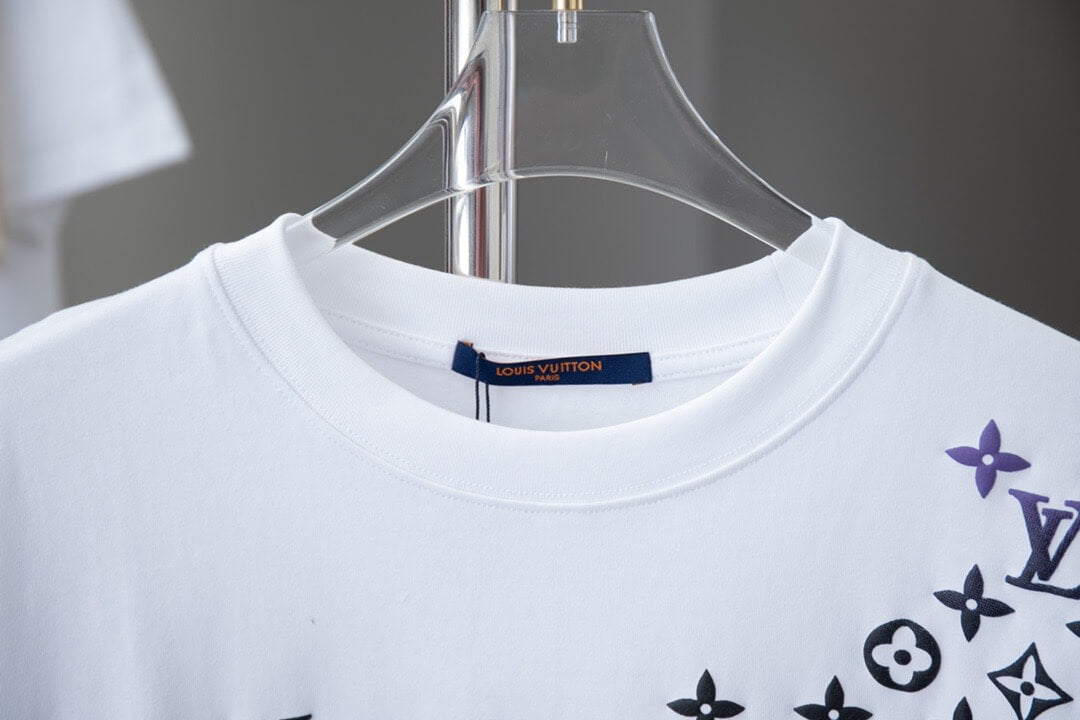 Camiseta con estampado degradado para presbicia
