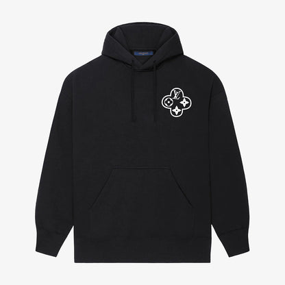 Sudadera con capucha y estampado de cadenas
