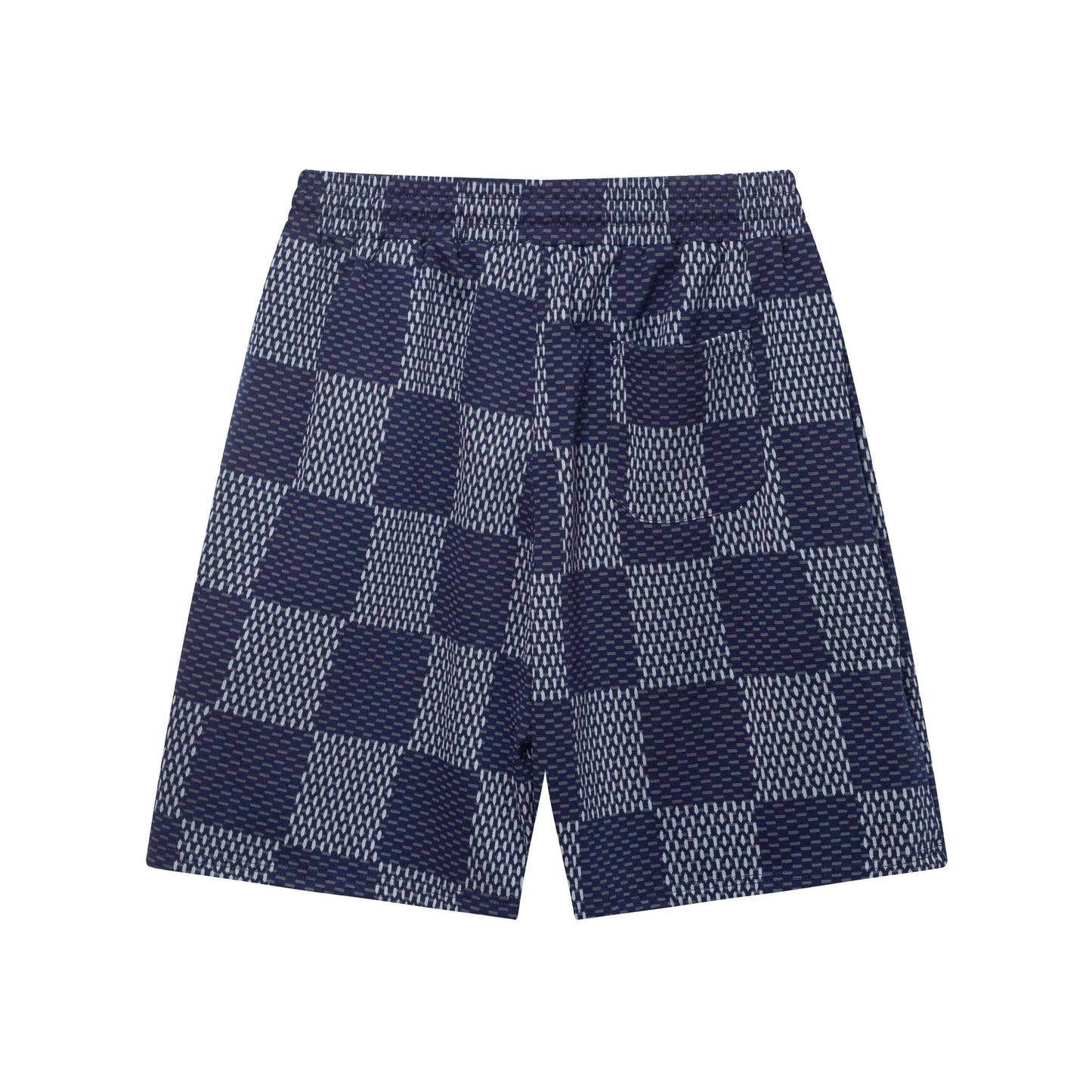 Pantalones cortos de playa a cuadros de moda