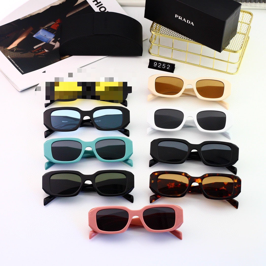 Gafas de sol con diseño geométrico vintage