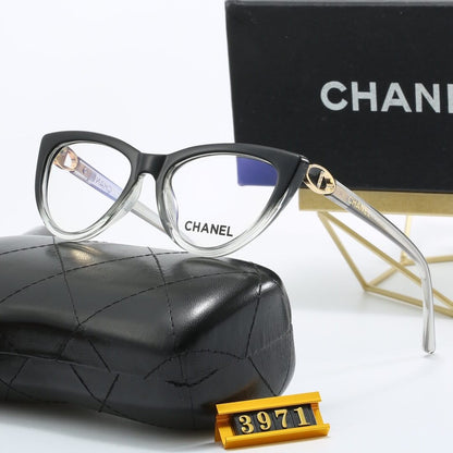 Gafas retro de montura completa con diseño de ojo de gato