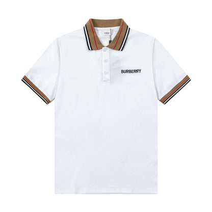 Polo clásico de rayas a cuadros