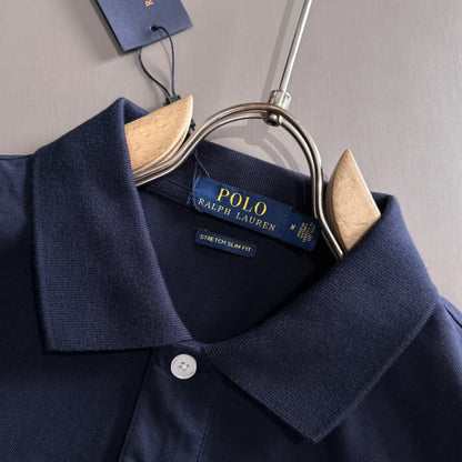 Camisa polo clásica de cuello formal