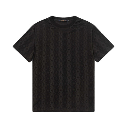 Camiseta clásica de jacquard con estampado completo
