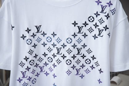 Camiseta con estampado degradado para presbicia