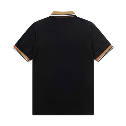 Polo clásico de rayas a cuadros