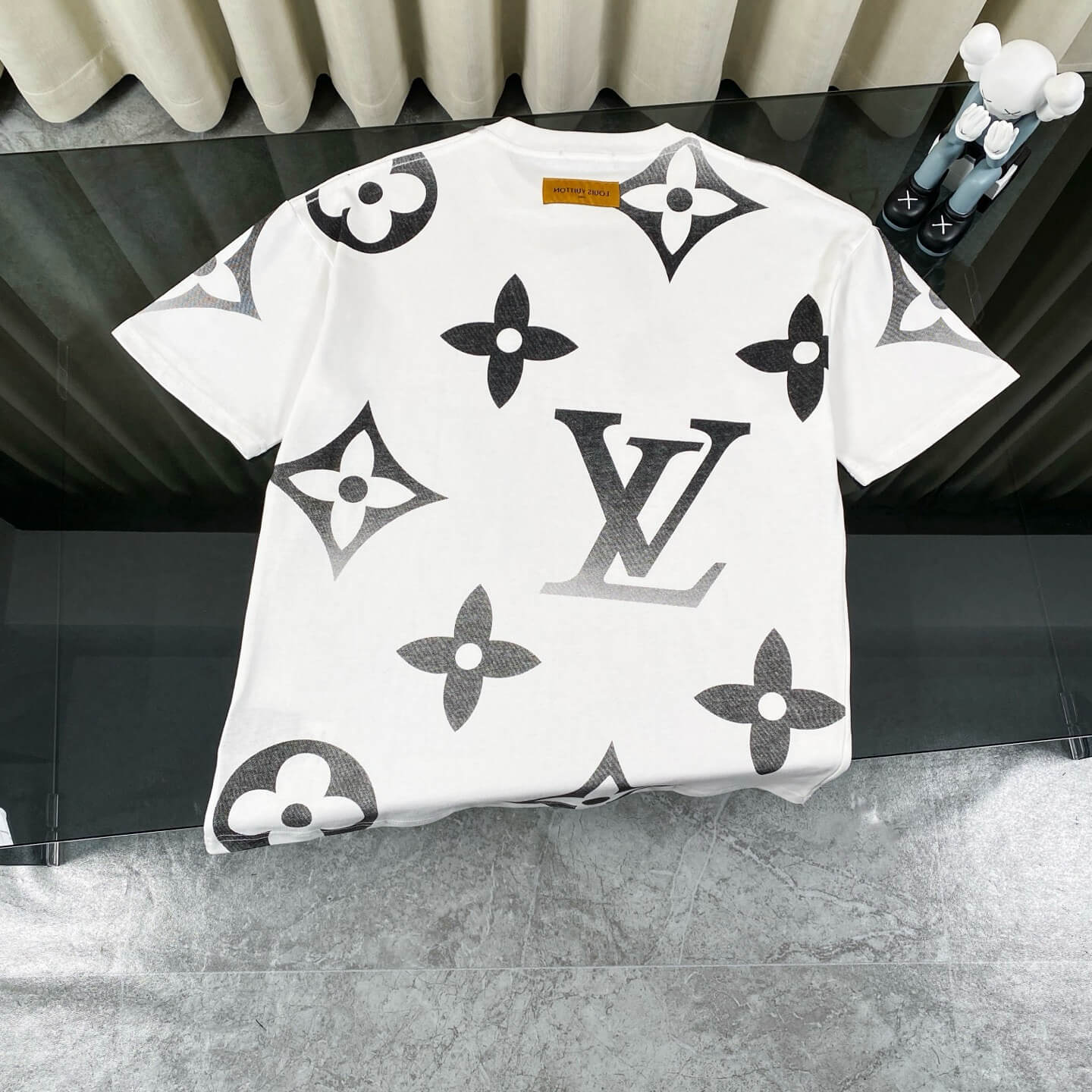 T-shirt à imprimé dégradé intégral
