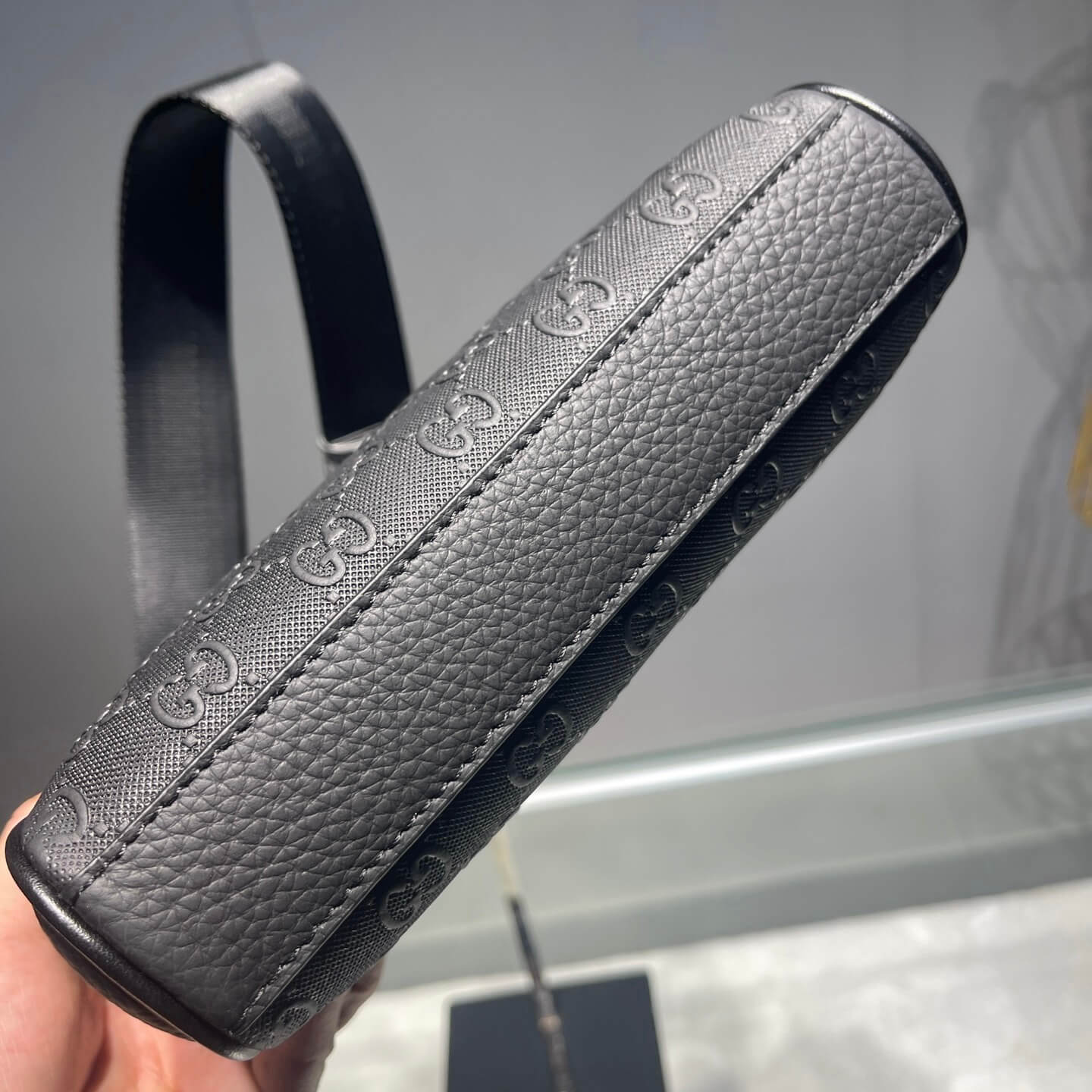 Bolso de hombro informal de negocios con estampado 3D por todas partes