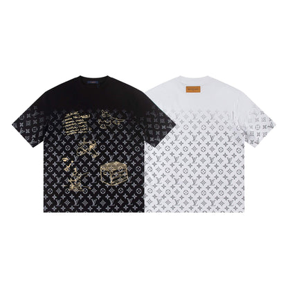 Camiseta con estampado completo