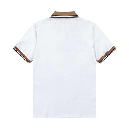 Polo clásico de rayas a cuadros