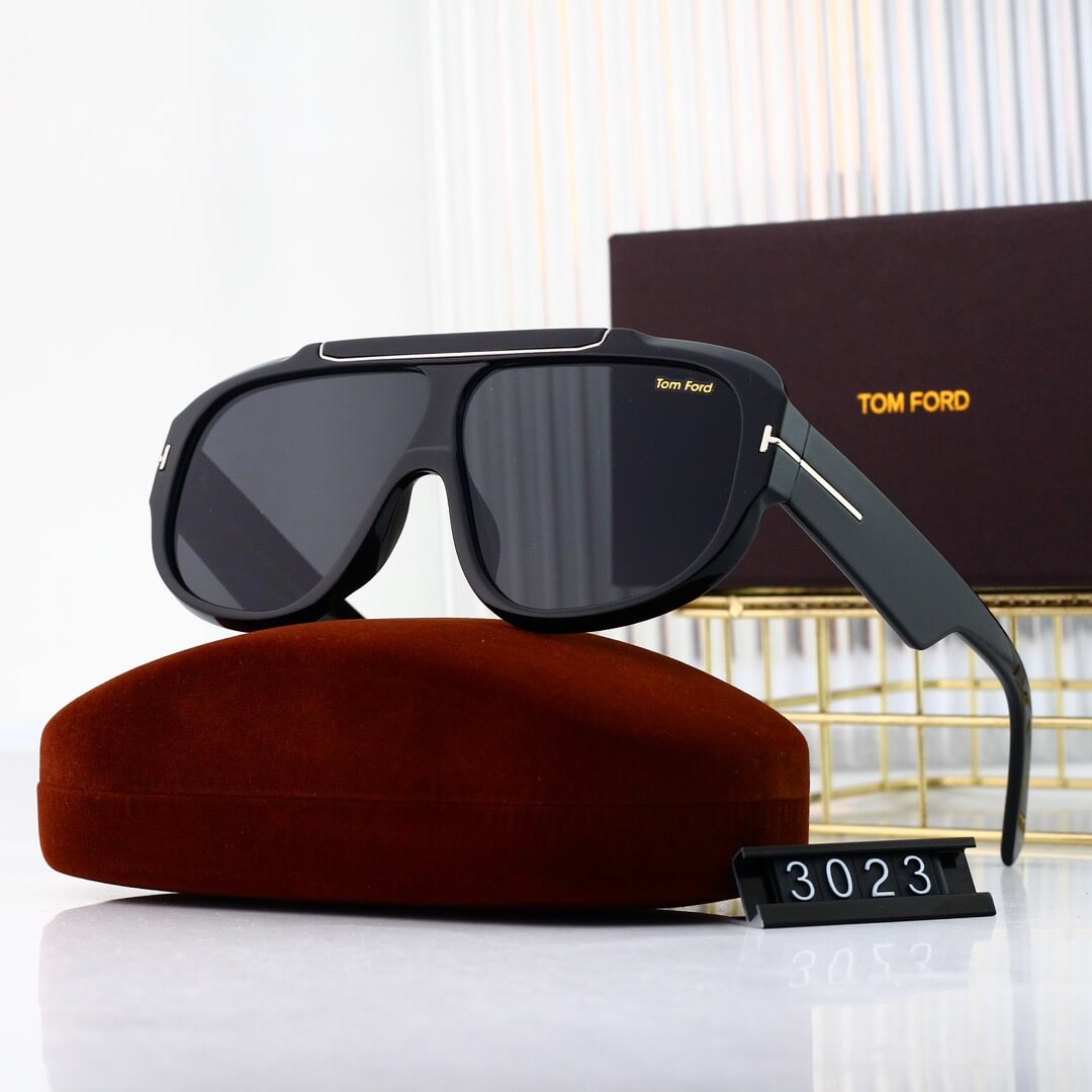 Gafas de sol grandes de diseño con montura completa