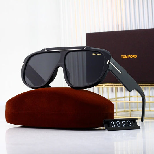 Gafas de sol grandes de diseño con montura completa
