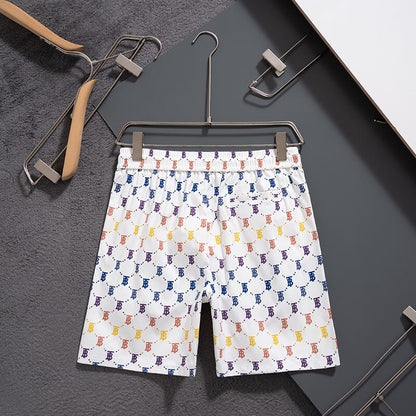 Shorts de playa con estampado a todo color