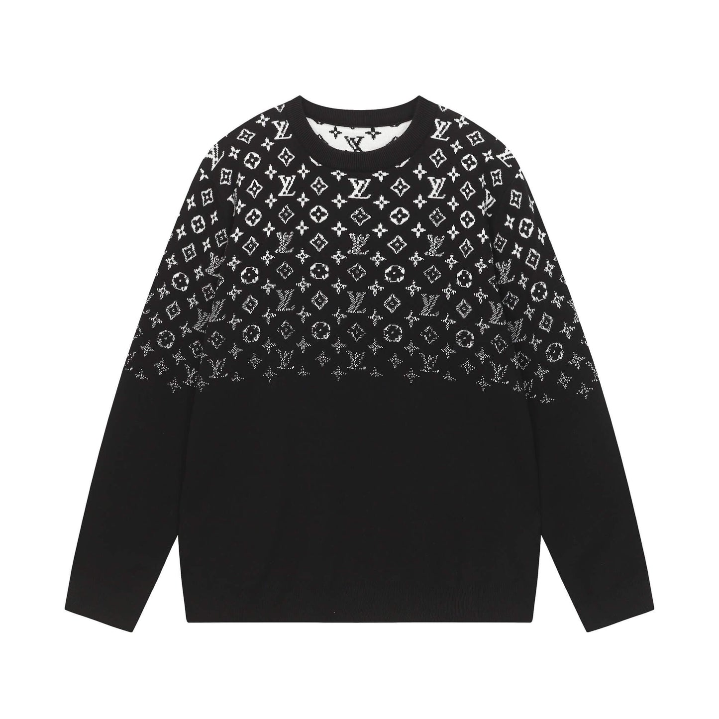Gradient All-Over Print Sweater