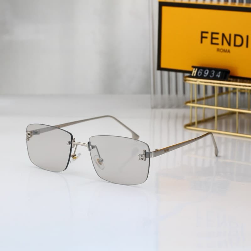 Classic Frameless Design Sunglasses