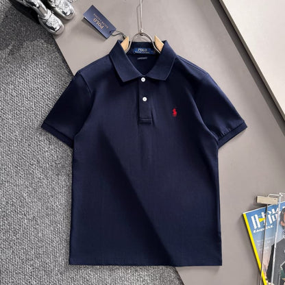 Camisa polo clásica de cuello formal