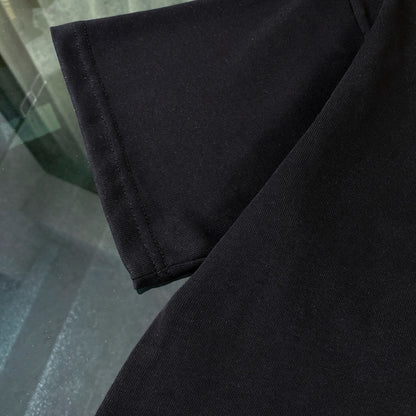T-shirt classique avec patch monogramme