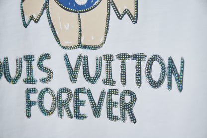 Classic Doll & Sunflower Rhinestone T-Shirt