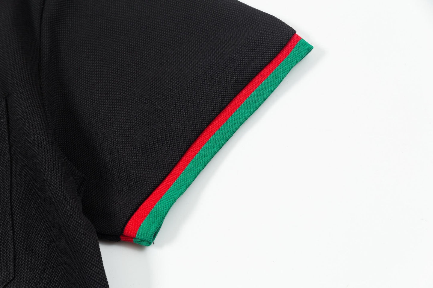 Camiseta polo de rayas bicolor