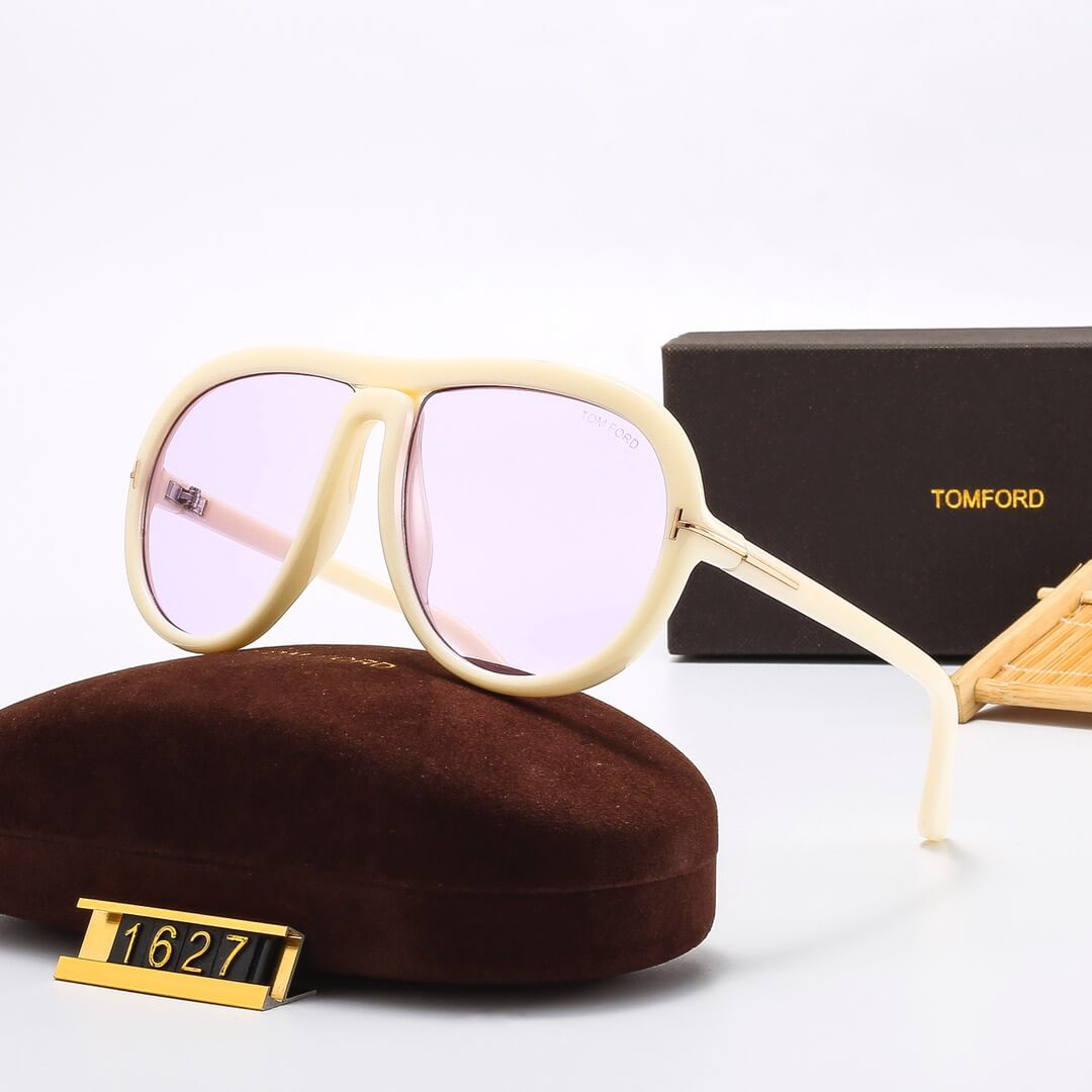 Gafas de sol casuales con montura grande