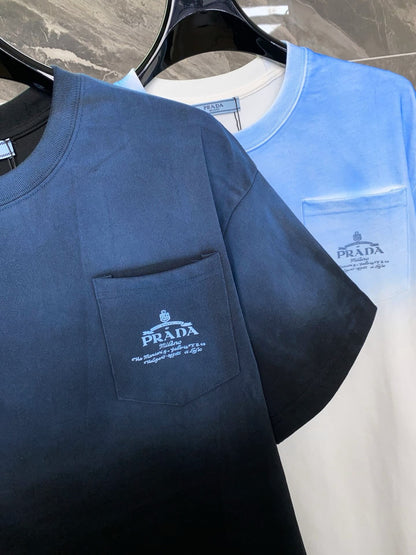 Camiseta con diseño degradado