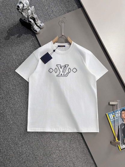 T-shirt à motif brodé classique