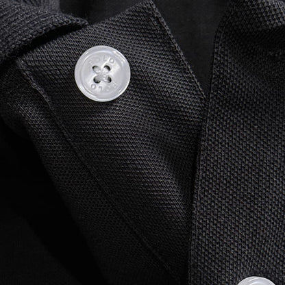Camisa polo clásica de cuello formal