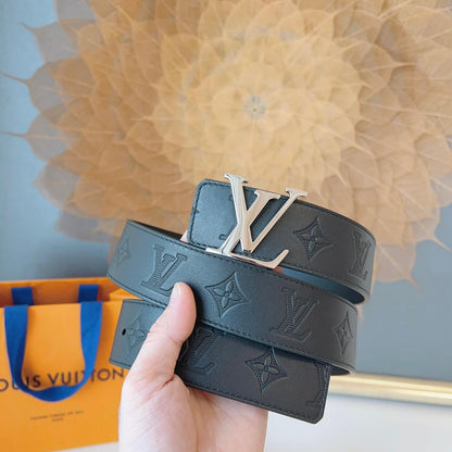 Classic Embossed Print Belt