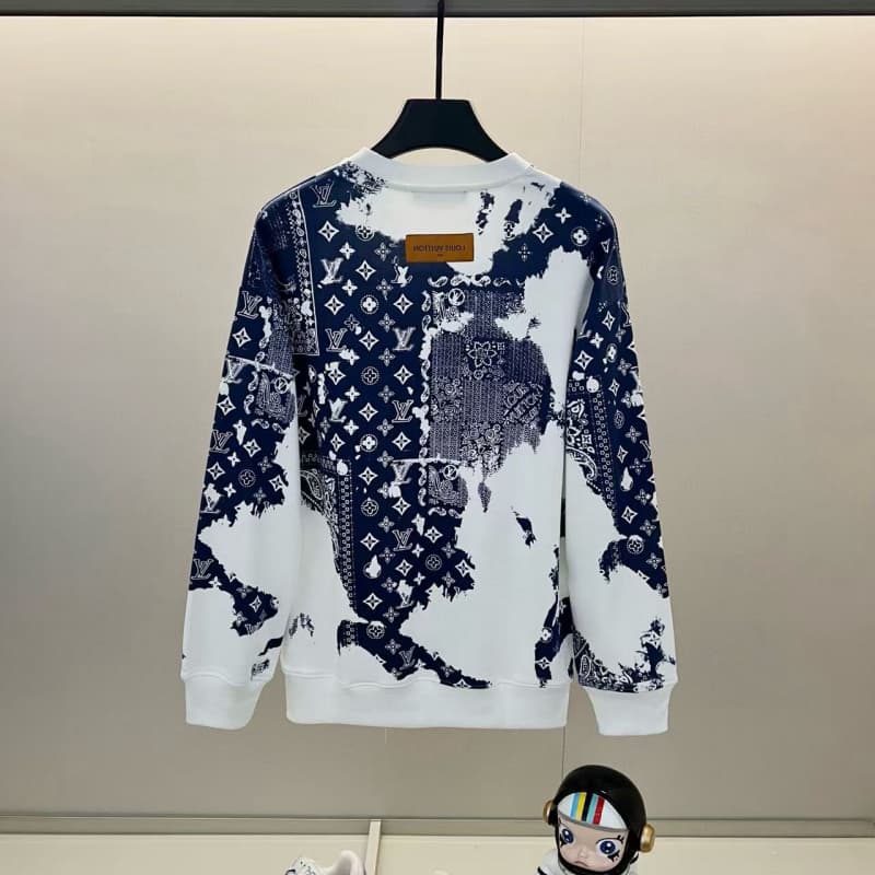 Paisley Patchwork Sweatshirt