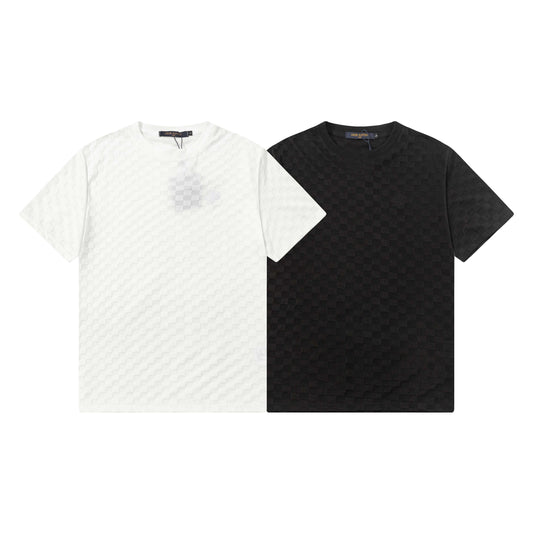 Camiseta con diseño de celosía