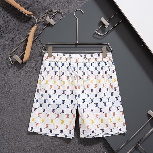Short de plage imprimé en couleur