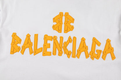 Camiseta con diseño de letras de silicona