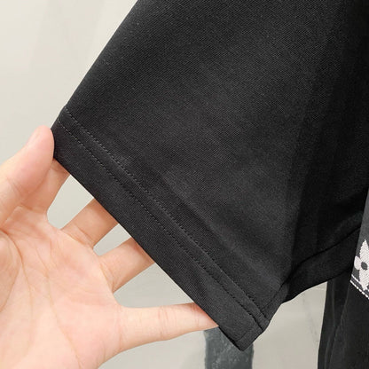 T-shirt à motif de rendu