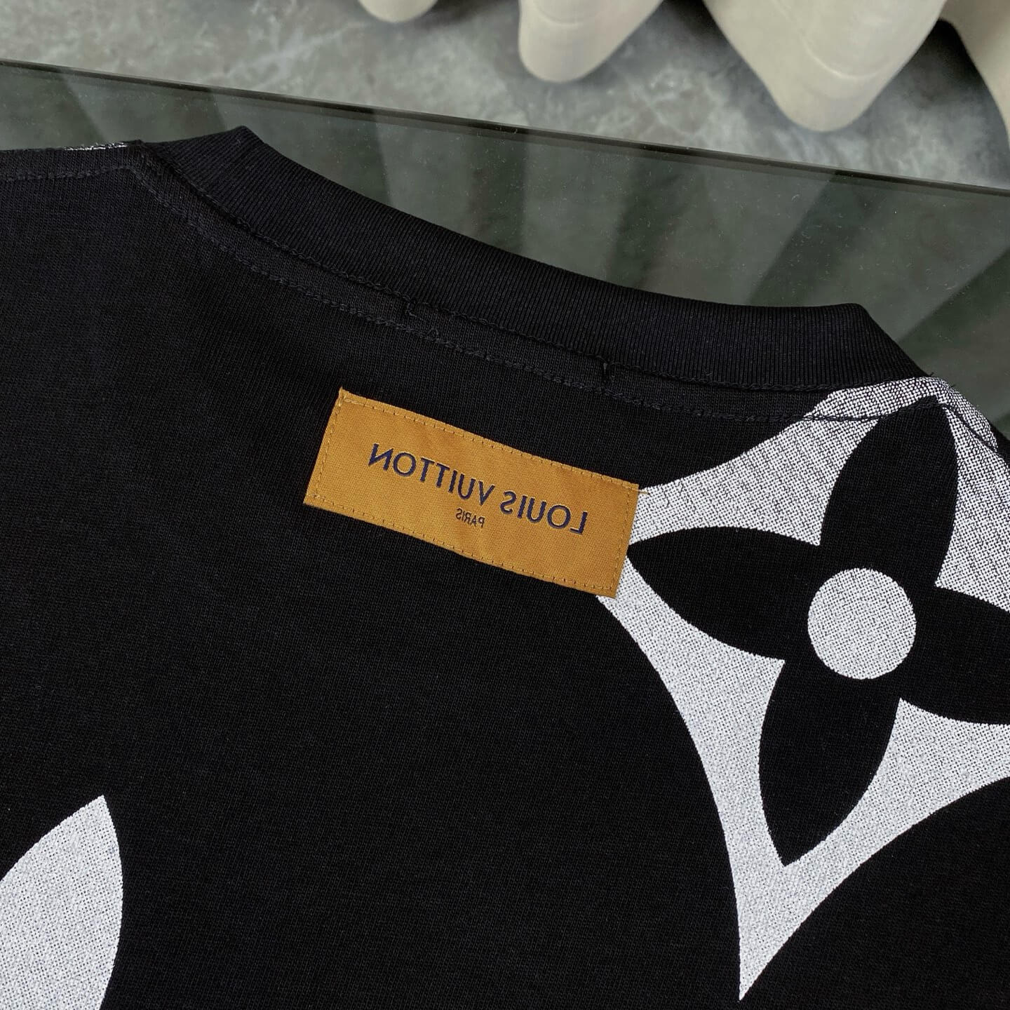 T-shirt à imprimé dégradé intégral