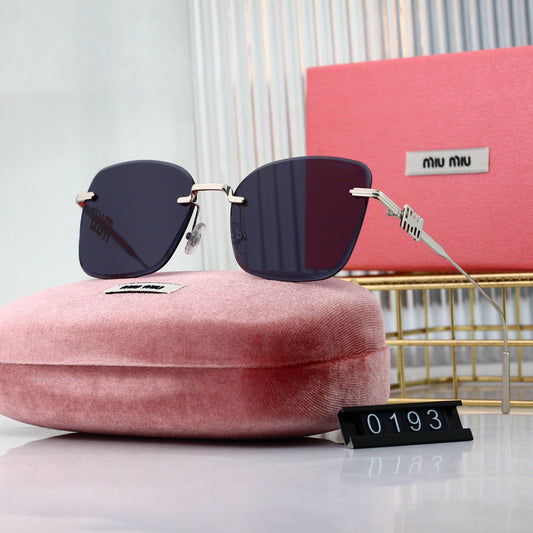 Gafas de sol modernas sin marco
