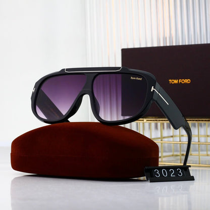 Gafas de sol grandes de diseño con montura completa