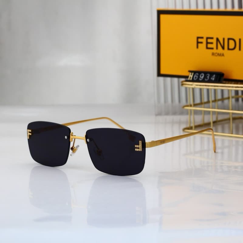 Classic Frameless Design Sunglasses