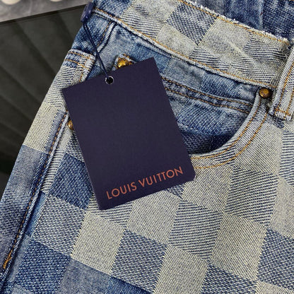 Jeans à carreaux très populaires