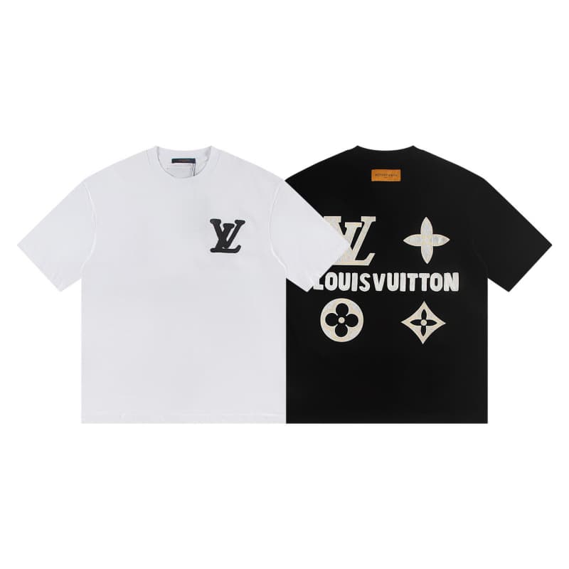 Chenille Patchwork Embroidered T-shirt